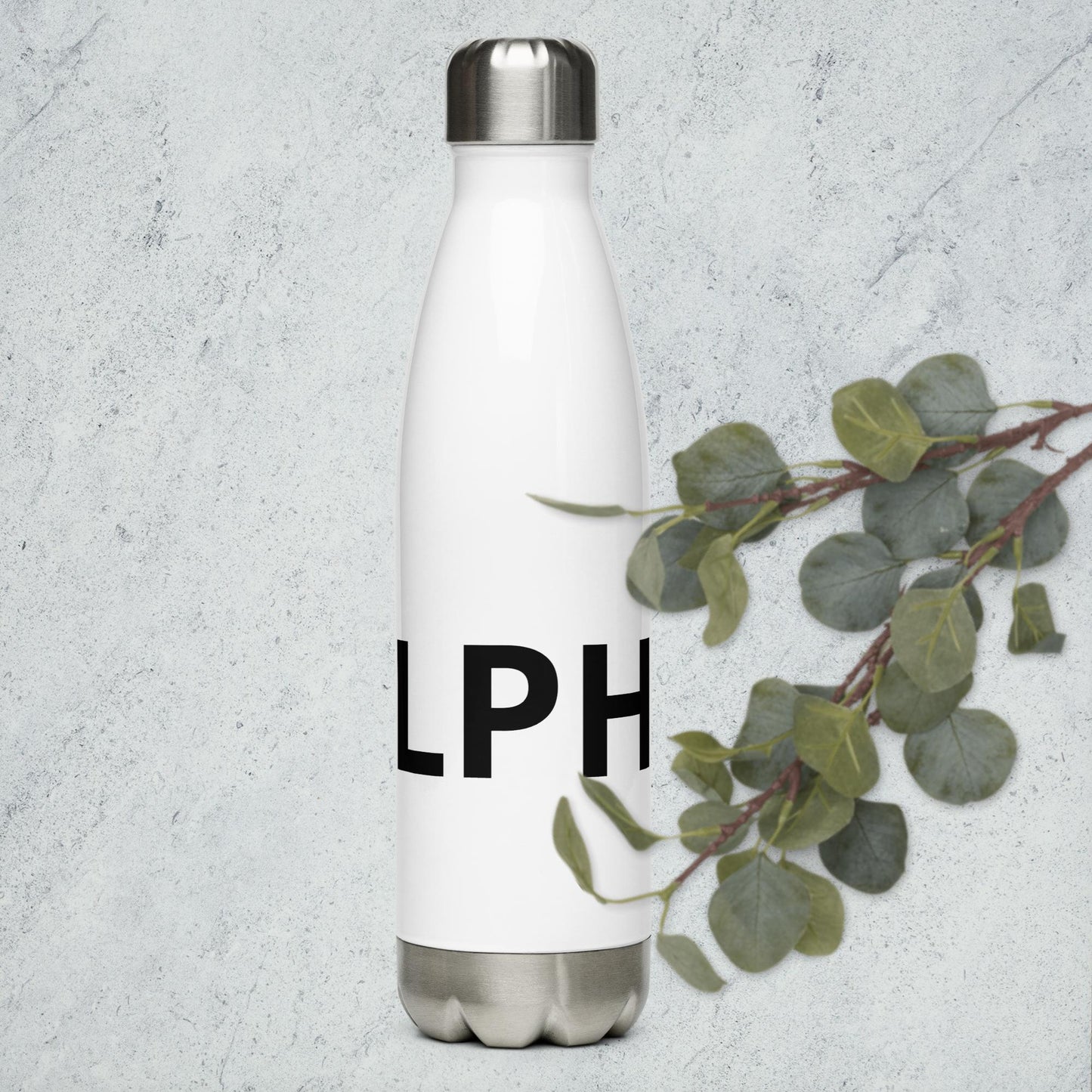 Stainless steel water bottle